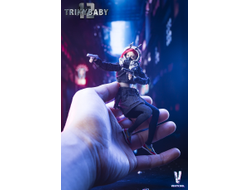 Киберпанк девушка-агент - Коллекционная фигурка 1/12 SCALE CYBERPUNK TRICKYBABY 12 RAINBOW (VCF-3006) - VERYCOOL