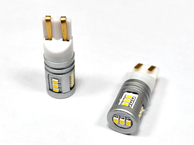 Светодиодная лампа T10 15W CanBus с обманкой, 1шт