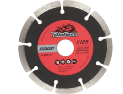 Диск алмазный DIAFORCE SEGMENT 125х22,23х8х2,0 мм сухой рез 500125