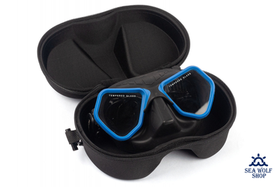 Маска для дайвинга Scuba Brothers TRITON BLACK/BLUE