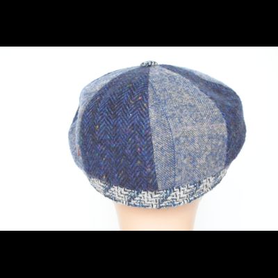 Кепка восьмиклинка Alfonso D ' Este 42050 синяя