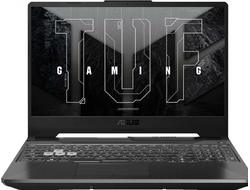 ASUS TUF Gaming A15 FA506NC-HN101 Игровой ноутбук 15.6", AMD Ryzen 5 7535HS, RAM 16 ГБ, SSD 512 ГБ, NVIDIA GeForce RTX 3050 для ноутбуков (4 Гб), Без системы, (90NR0JF7-M008C0), черный