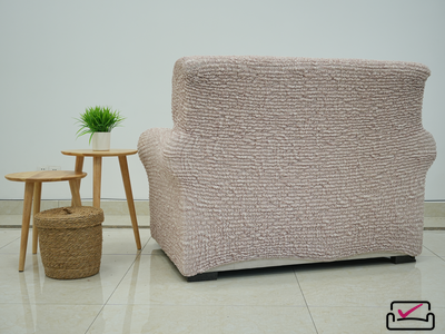 Чехол на 2хм диван Микрофибра Бриллиант. Защита для мягкой мебели от животных.