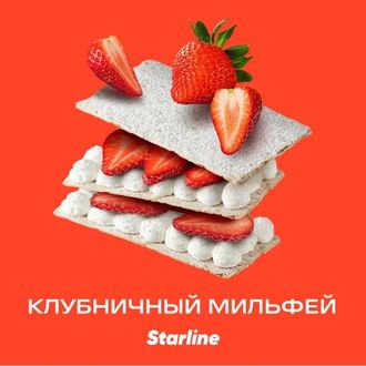 Табак Starline Клубничный Мильфей 25 гр