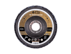 Круг лепестковый для шлифования по металлу FTL Excel 29 125 х 22,2 мм P100