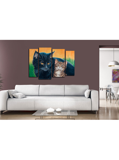 Модульная картина &quot;Мой защитник&quot;