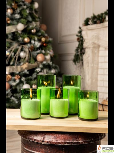 НАБОР СВЕЧЕЙ №3V (с винными подсвечниками)