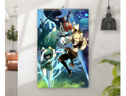 Перекидной календарь Genshin Impact, Геншин Импакт №11