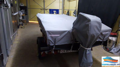 Транспортировочный чехол - Ямаха 9.9-15 л.с. -2 такта (укрывает с румпелем  и ручкой скоростей)