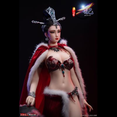 Лиса-оборотень Да Цзи (серебряная версия) - КОЛЛЕКЦИОННАЯ ФИГУРКА 1/6 Su Daji Silver (PL2023-206B) - TBLeague