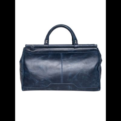 Кожаный саквояж Otranto Premium blue (арт. 4006-19)