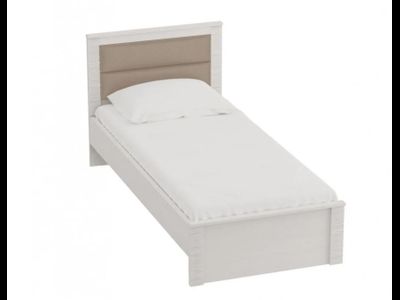 Кровать 900 "Элана" спальня Бодега белая