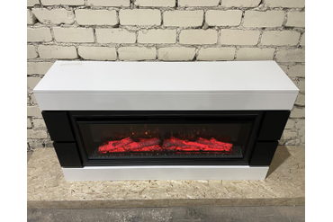 Линейный электрический камин Норман