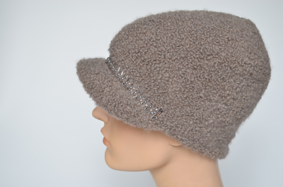 Кепка жокейка Vizio 1437 VU ореховая