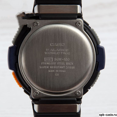 Часы Casio SGW-100-2B
