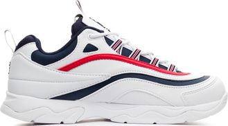 Кроссовки FILA RAY Бело-красно-черные мужские (41-45)