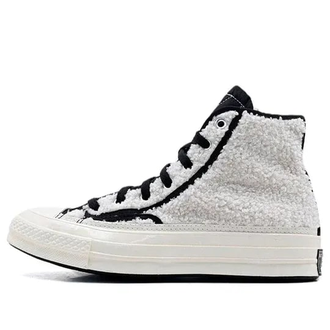 Зимние кеды Converse Chuck 70 Sherpa белые