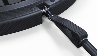 Полусфера гимнастическая надувная Original FitTools R3 с эспандерами и насосом