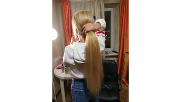 Лучшее наращивание натуральных волос и окрашивание недорого и профессионально  только в домашней студии Ксении Грининой 48
