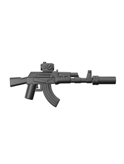 АК-47 с оптическим прицелом и глушителем | BrickTactical BT47 Suppressed