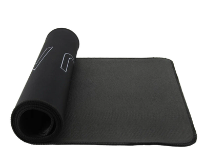 Большой игровой коврик для мыши Optimum, черный-белый Light