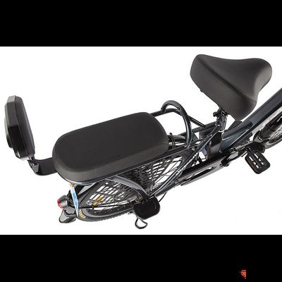 Велогибрид GREEN CITY e-ALFA new Темно-серый