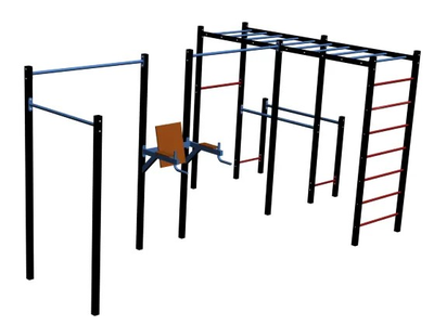 Спортивная площадка Workout W144