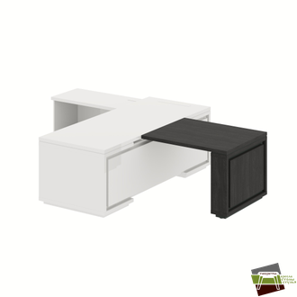 Брифинг 1100х900х750 G-820_Дуб Шерман антрацит/Зеленый камень