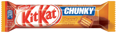 Шоколадный батончик Kit Kat Chunky Peanut butter 42 гр (24 шт)