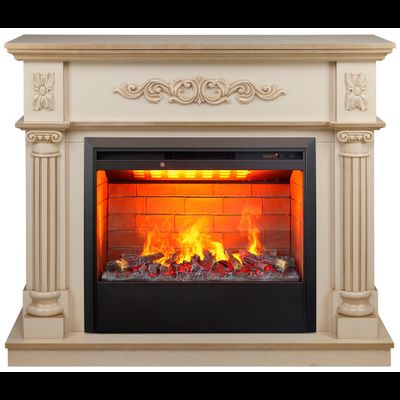 Электрокамин Silvia WT с очагом 3D Helios 26