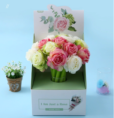 Ручка капиллярная Роза (Белая роза, Розовая роза, Зеленая роза, Красная роза)