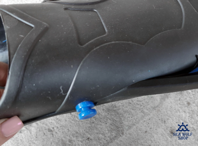 Ремешки с клипсой H.Wind для ласт, 38см/пара