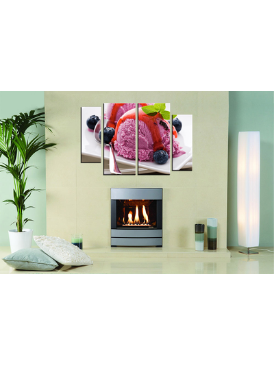 Модульная картина "Нежный десерт"