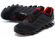 Adidas Spring Blade Черные с красным (41-45) Арт. 168M-A