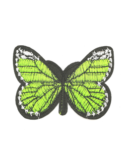 Термоаппликация бабочка большая 1, 80*60 мм