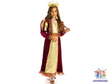 Детский карнавальный костюм &quot;Королева&quot;, платье, корона, рост 134 см