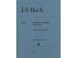 Bach, J.S. Fantasien, Präludien und Fugen: für Klavier (ohne Fingersatz)