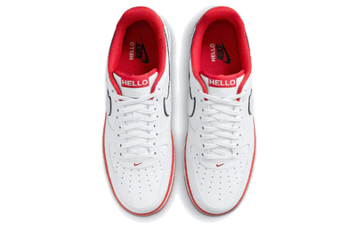 Заказать мужские Кроссовки Nike Urbanstar x Air Force 1 07 белые с красным CZ0327-100