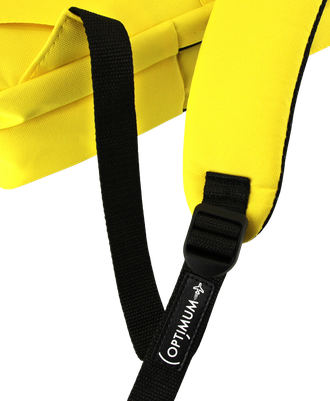 Рюкзак сумка для ноутбука диагональю до 17.3 дюймов Optimum 17.3" RL, желтый