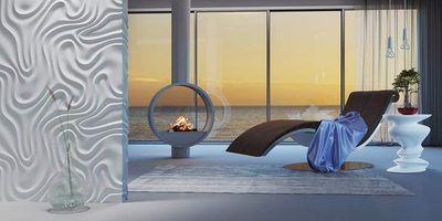 Гипсовая панель FOGGY артикул D-0004