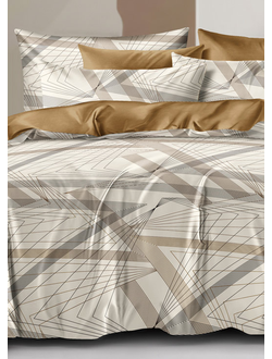 Постельное белье Cleo полутороспальное сатин 145х215х1 150х220х1 70х70х2 15/749-SL