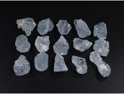 Целестин, кристалл в ассортименте, Мадагаскар (15-20 мм, 2,5 - 3,5 г) №24071