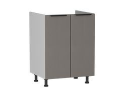 Кухня ВАТЕЛЬ - Стол под мойку 2-х дверный СМ-60 Мокко