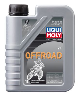 Масло моторное Liqui Moly Motorbike 2T Offroad (полусинтетическое) - 1 Л (3065)