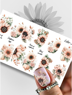 Слайдер-дизайн для ногтей LIKE-203