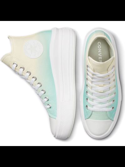 Converse All Star Move Platform Ombre разноцветные высокие
