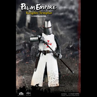 Тамплиер - Коллекционная фигурка 1/12 POCKET EMPIRES - TEMPLAR KNIGHT (PE002) - COOMODEL