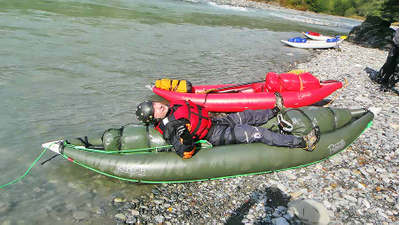 Байдарка надувная Вольный Ветер КАНЬОН Соло