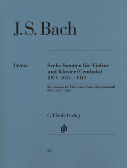 Bach, J.S. 6 Sonaten BWV1014-1019 f?r Violine und Klavier