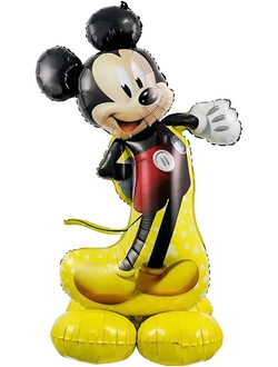 Шар 3D (50''/127 см) Фигура на подставке, Микки Маус